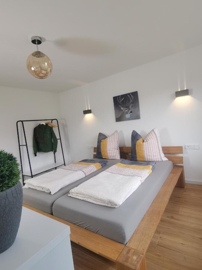 Moderne Ferienwohnung Gartenblick Amtzell Zewnętrze zdjęcie